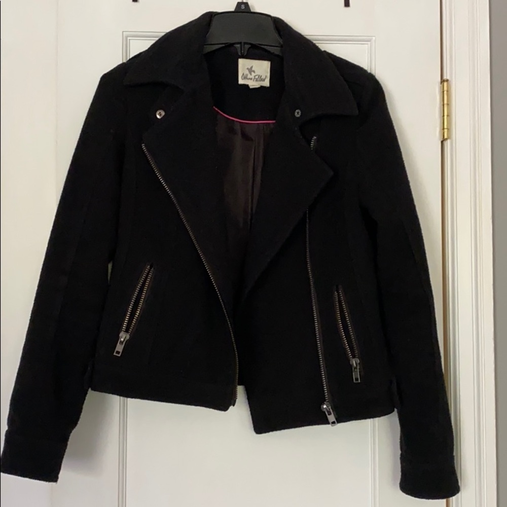 Others Follow Moto jacket style peacoat